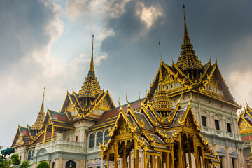 Fototapeta na wymiar BANGKOK, THAILAND, 15 JANUARY 2020: Grand Palace of Bangkok