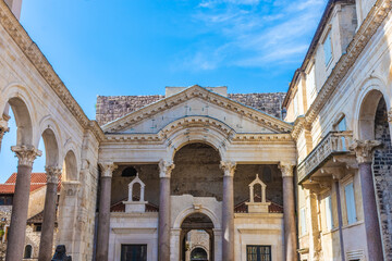 Fototapeta na wymiar The Diocletian Palace, Split, Croatia