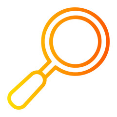 magnifier gradient icon