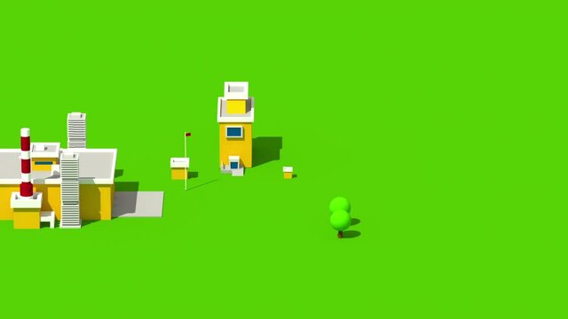 Stylized animated graphics