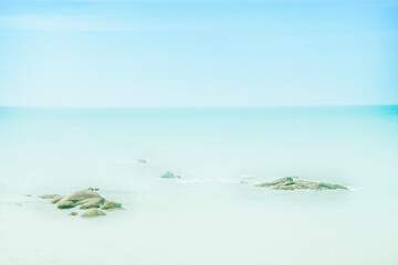 Naklejka premium sea, clear sky