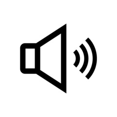 A simple volume icon. Vectors.