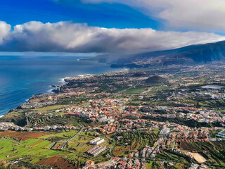 View from Mirador de La Corona Tenerife