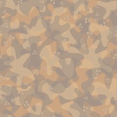 Texture military camouflage seamless pattern. Abstract army vector illustration