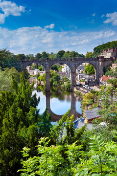 Knaresborough Viaduct, Harrogate, Yorkshire, England