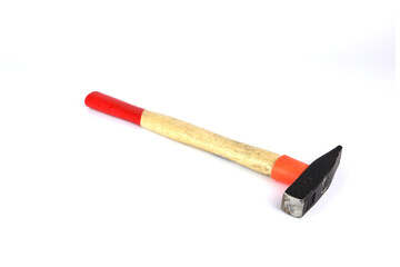 Hammer on white background