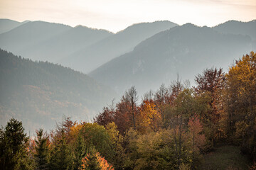 autumn in the mountains, Terchova, Mala Fatra, Slovakia