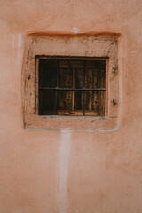 old window in the wall