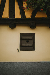 window in a wall
