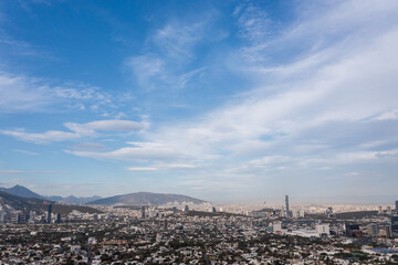 Vista panorámica de Monterrey, México