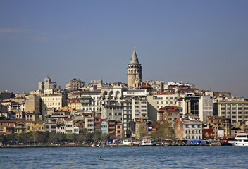 Embankment in Istanbul. Turkey