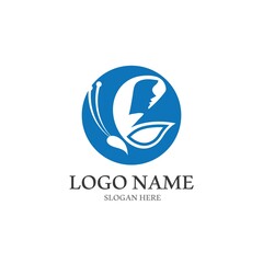 Butterfly logo icon vector design