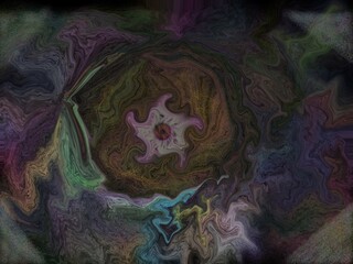 swirl trippy background abstract art