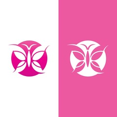 Butterfly logo icon vector design