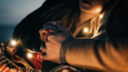 Romantic Couple Hands