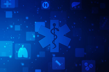 Medical and Health care concept background, Medical Science, Biotechnology concept background
