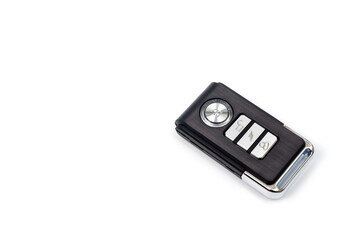 Compact remote control and anti-theft alarm for motorcycle or bicycle.