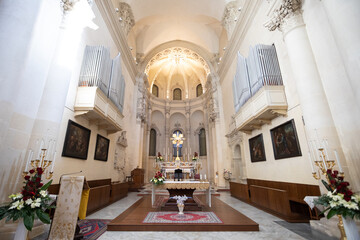 Basilica of Santa Croce, Lecce, Italy