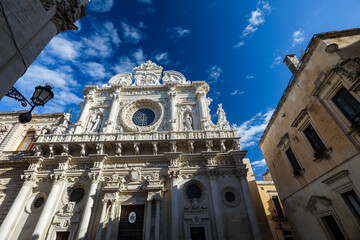 Basilica of Santa Croce, Lecce, Italy