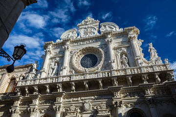 Basilica of Santa Croce, Lecce, Italy