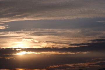 Dramatic sky and clouds background