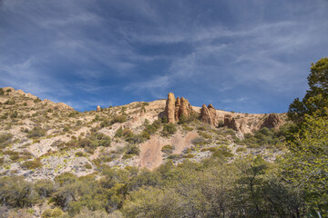 Fototapeta na wymiar Rock formations at Big Bend National Park, Texas, USA