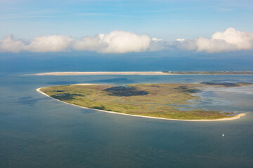 Insel Memmert in der Nähe von Norderney, Deutschland