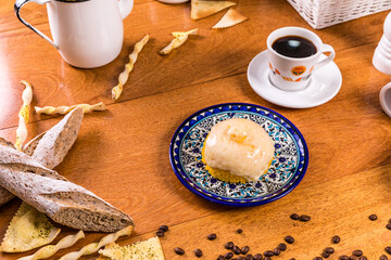 Delicious Bakery Bread Patisserie Coffee Food Menu Gourmet Meal Sweet Dessert Chocolate Strawberry Lemon Flour Cake Pie Piece Chicken Fry Cheese Pizza 