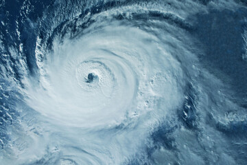 Hurricane, tornado from space. Elements of this image furnished by NASA