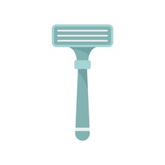 Blade razor icon flat isolated vector