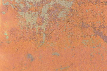 Close up rusty metal plate for use background