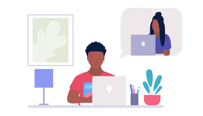 Conference video call