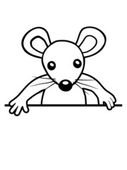 Niedliche kleine Maus 