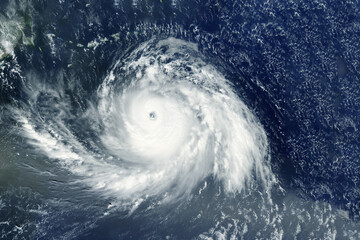 Hurricane, tornado from space. Elements of this image furnished by NASA