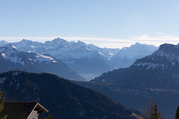 Berge im Winter