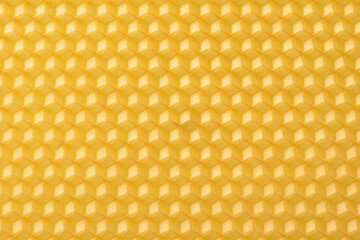 Yellow wax honeycomb base texture