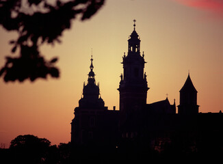 Fototapeta premium Wawel Royal Castle. Krakow, Cracow. Poland - September, 2011