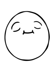 Eier Gesicht Design 