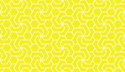 Het geometrische patroon met lijnen. Naadloze vectorachtergrond. Witte en gele textuur. Grafisch modern patroon. Eenvoudig rooster grafisch ontwerp