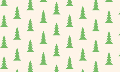 background of illustrations of christmas trees