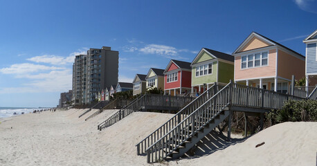 Waterfront properties of North Carolina beach