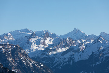 Fototapeta na wymiar Die Alpen