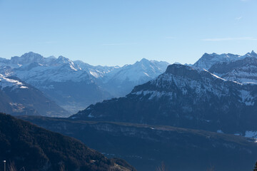 Obraz na płótnie Canvas Die Berge