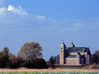 Romanesque collegiate church in Tum near £êczyca, Poland