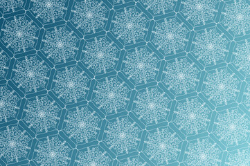 Seamless pattern. Vintage decorative elements. snowflake pattern, Hand drawn background. Islamic, Arabic, Indian, Ottoman motifs Perfect for printing on fabric or paper.