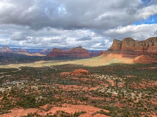 Naklejka premium View from Bell Rock 