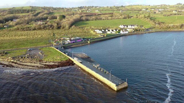 The pier in Mountcharles in County Donegal - Ireland.