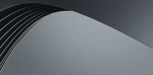 Wave band abstract background surface