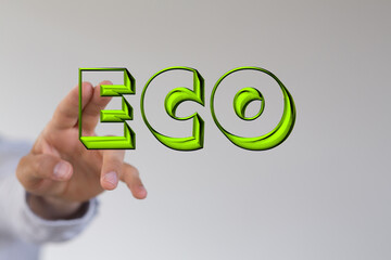 Grass growth ECO letters isolated