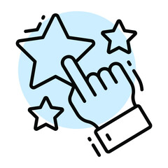 satisfaction icon, Survey and Feedback, modern vector illustration 